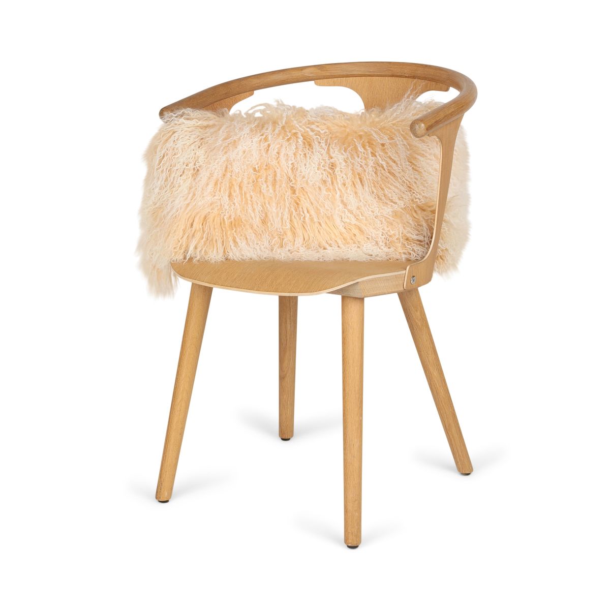 Lambskin pillow | Curly | Tibet | 28x56 cm