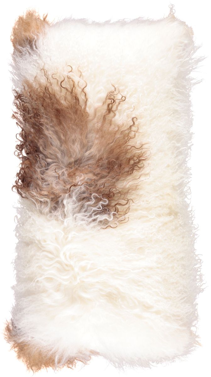 Lambskin pillow | Curly | Tibet | 28x56 cm