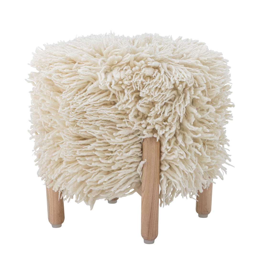 Bloomingville lomba stool, nature, wool