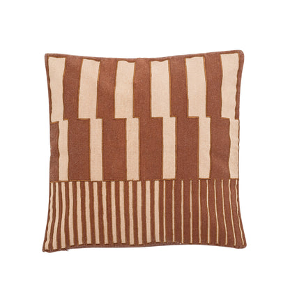 Bloomingville Cowes Cushion, Brown, Cotton Oeko-Tex®