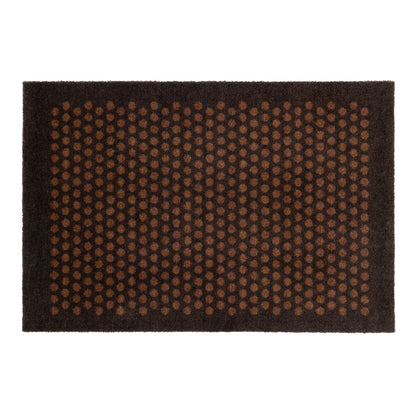 News - Carpet/Must 60 x 90 cm - Dot/Cognac -Dark Brown