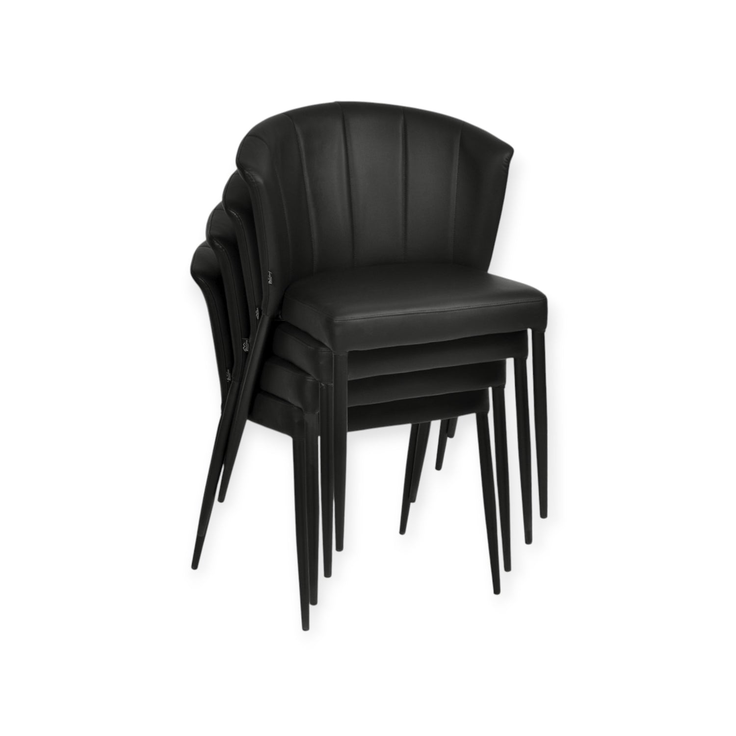 Dining table chair Thor Black PU