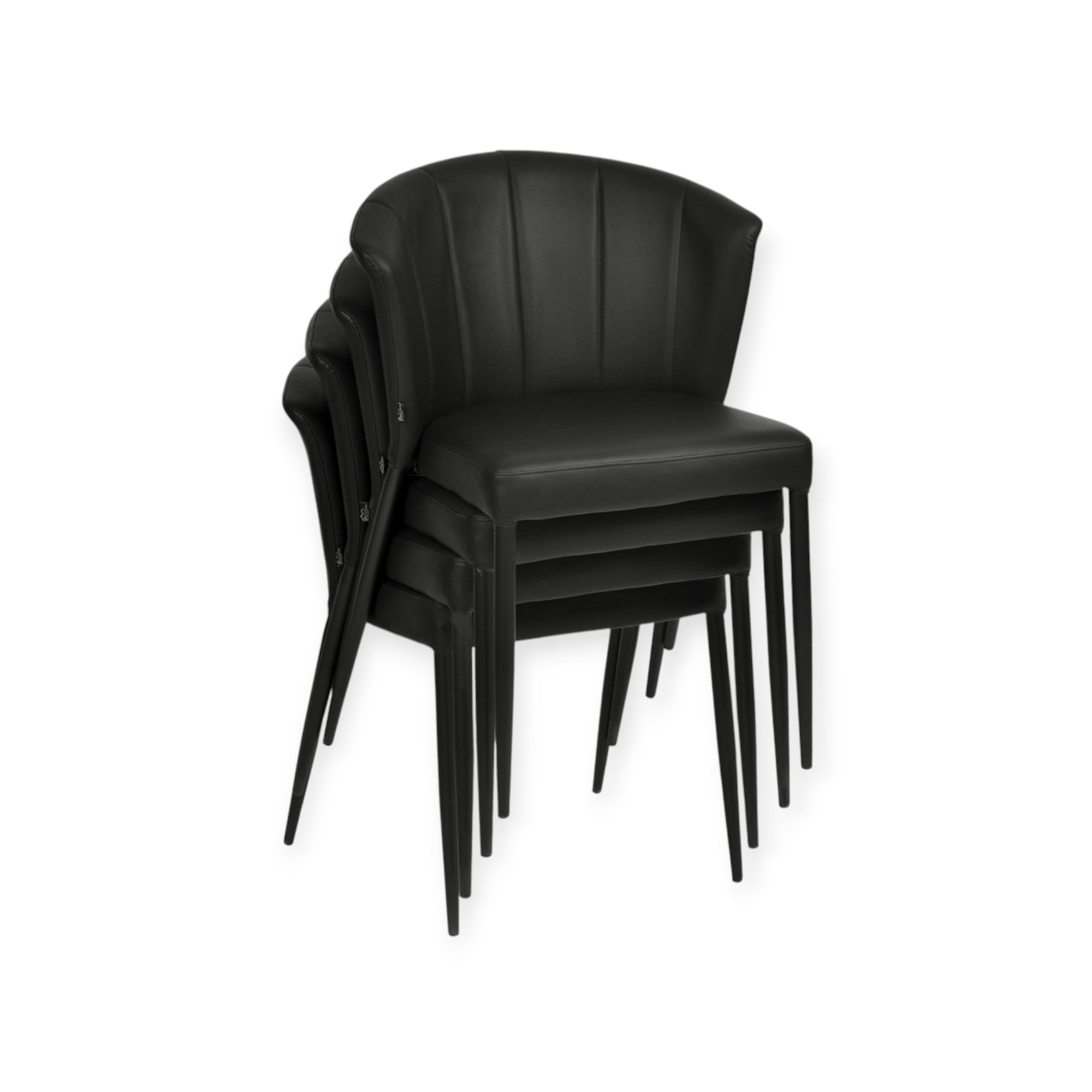 Dining table chair Thor Black PU