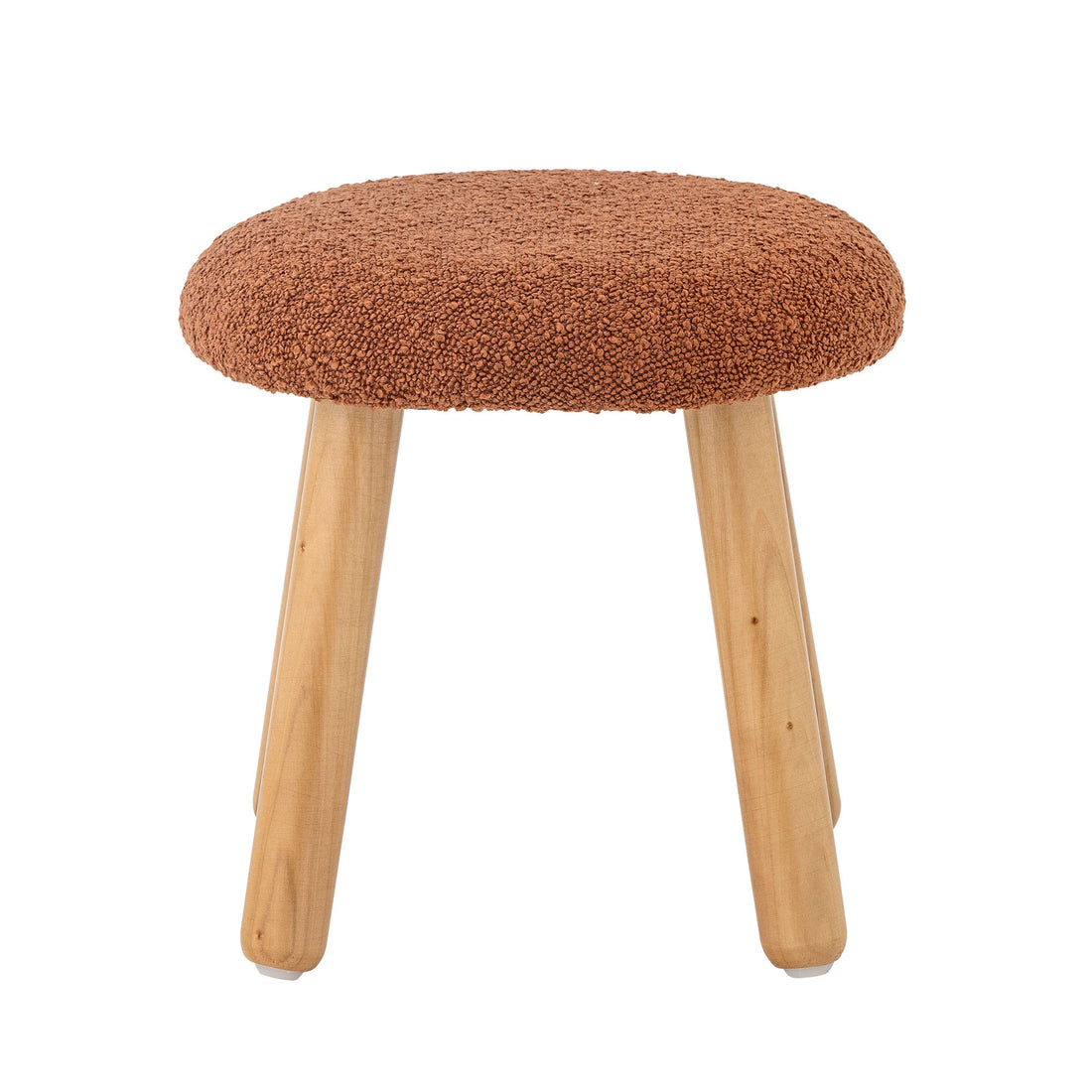 Bloomingville Mini axle stool, brown, polyester
