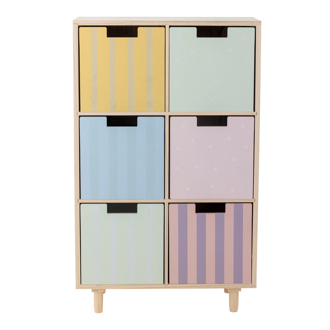 Bloomingville Mini Calle Bookcase w/drawers, nature, emperor