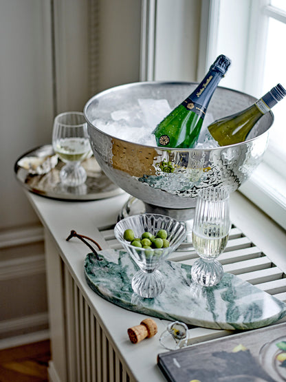 Bloomingville Kaluka Champagne cooler, silver, stainless steel