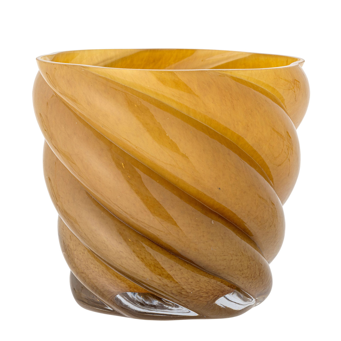 Bloomingville Callo Herbal Potted Hjules, Yellow, Glass