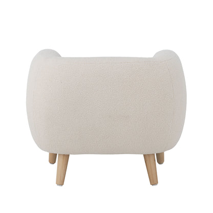 Bloomingville Mini Cade Chair, White, Polyester