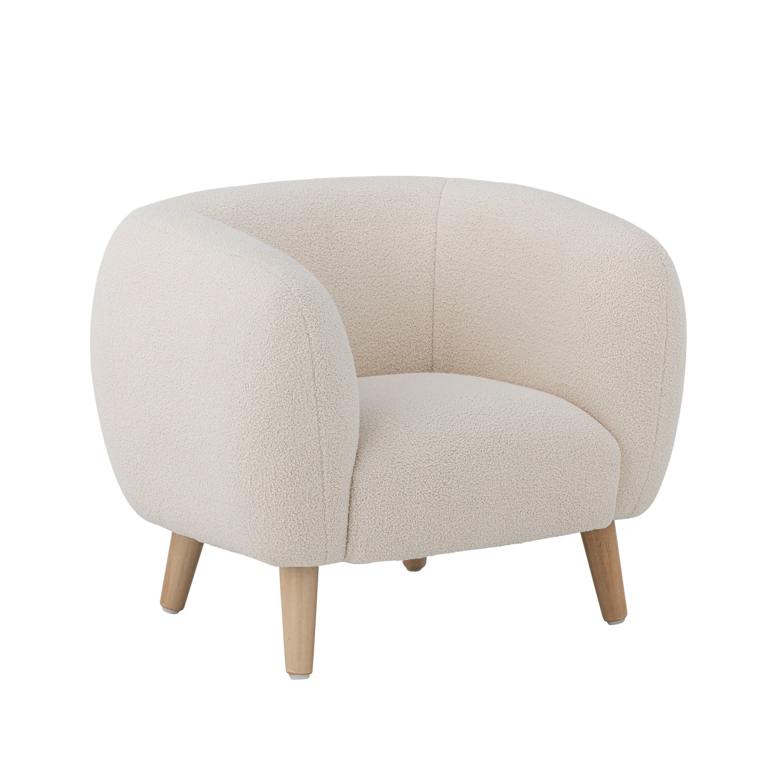 Bloomingville Mini Cade Chair, White, Polyester