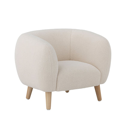 Bloomingville Mini Cade Chair, White, Polyester