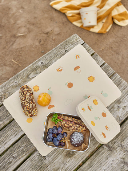 Bloomingville Mini Agnes lunch box, nature, stainless steel