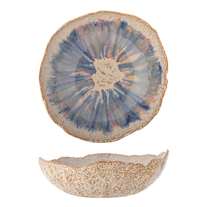 Bloomingville Amalia bowl, blue, stoneware