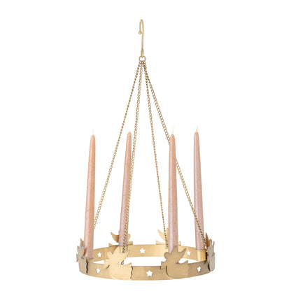 Bloomingville Elmir Adventstage, Gold, Metal
