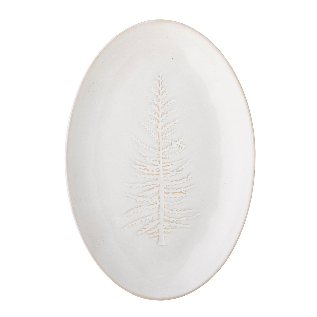 Bloomingville Winter serving dish, nature, stoneware