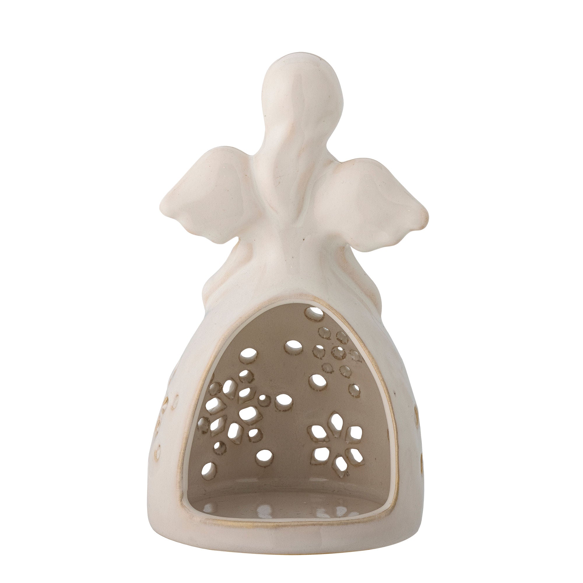Bloomingville Sabie Fyrfadstage, Nature, Stoneware