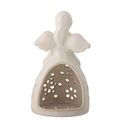 Bloomingville Sabie Fyrfadstage, Nature, Stoneware