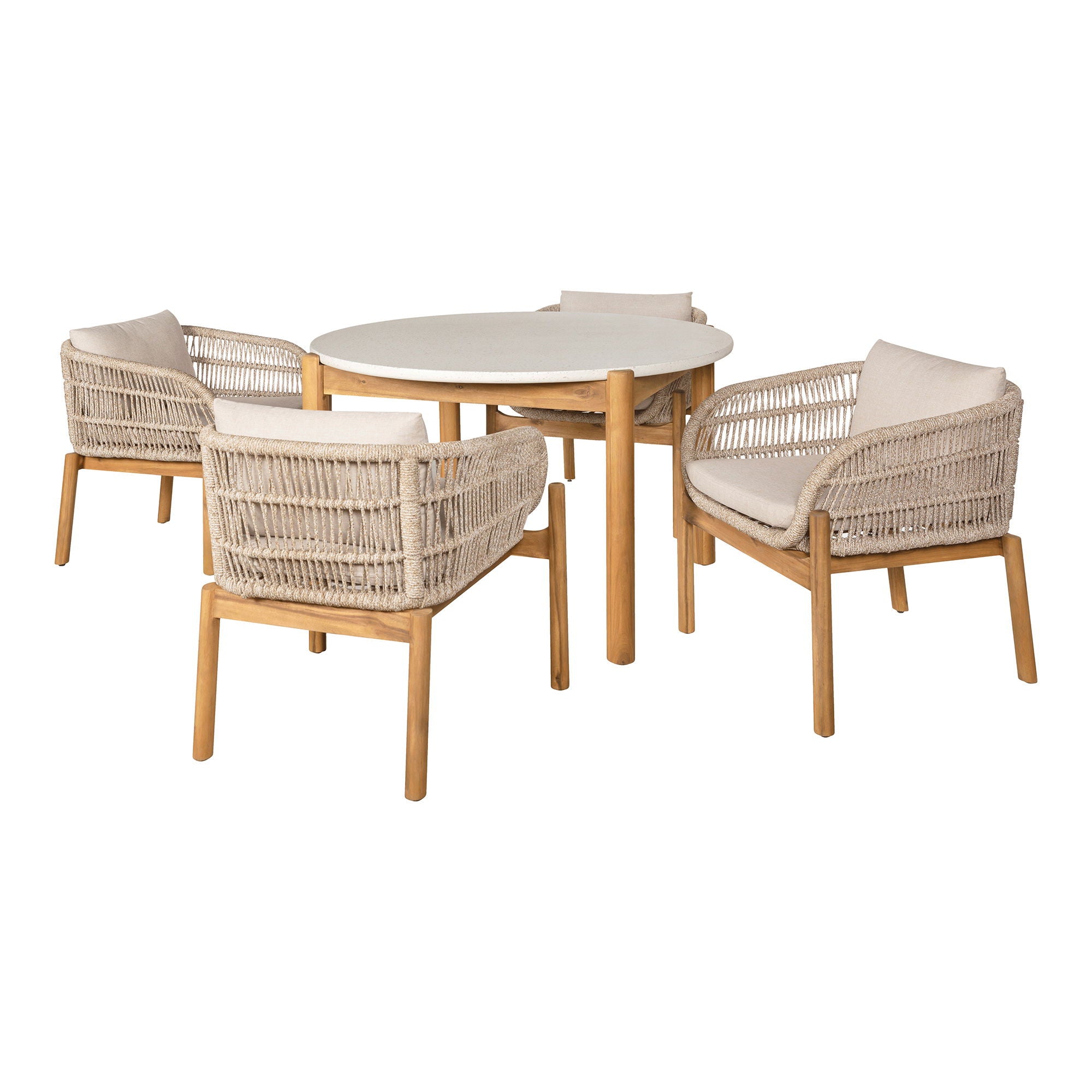 Dining table and 4 dining table chairs