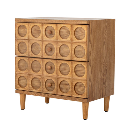 Bloomingville Vester chest of drawers, brown, mdf