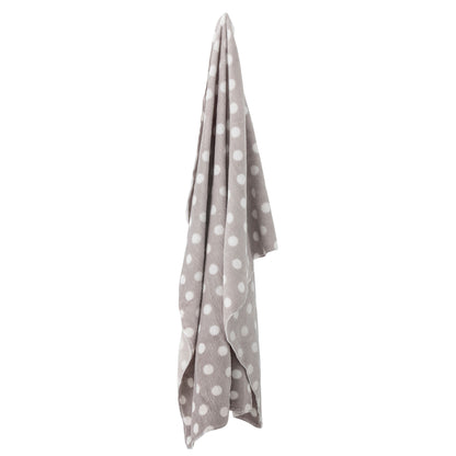 Bloomingville mini dolly teddy bear with blanket, white, polyester