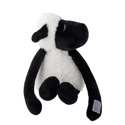 Bloomingville mini dolly teddy bear with blanket, white, polyester