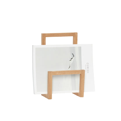 Market Magazine Holder Natural - 17x10xh27cm