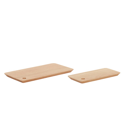 Airy Cutting boards Natural (set of 2) - 15x30xh2, 20x40xh2cm