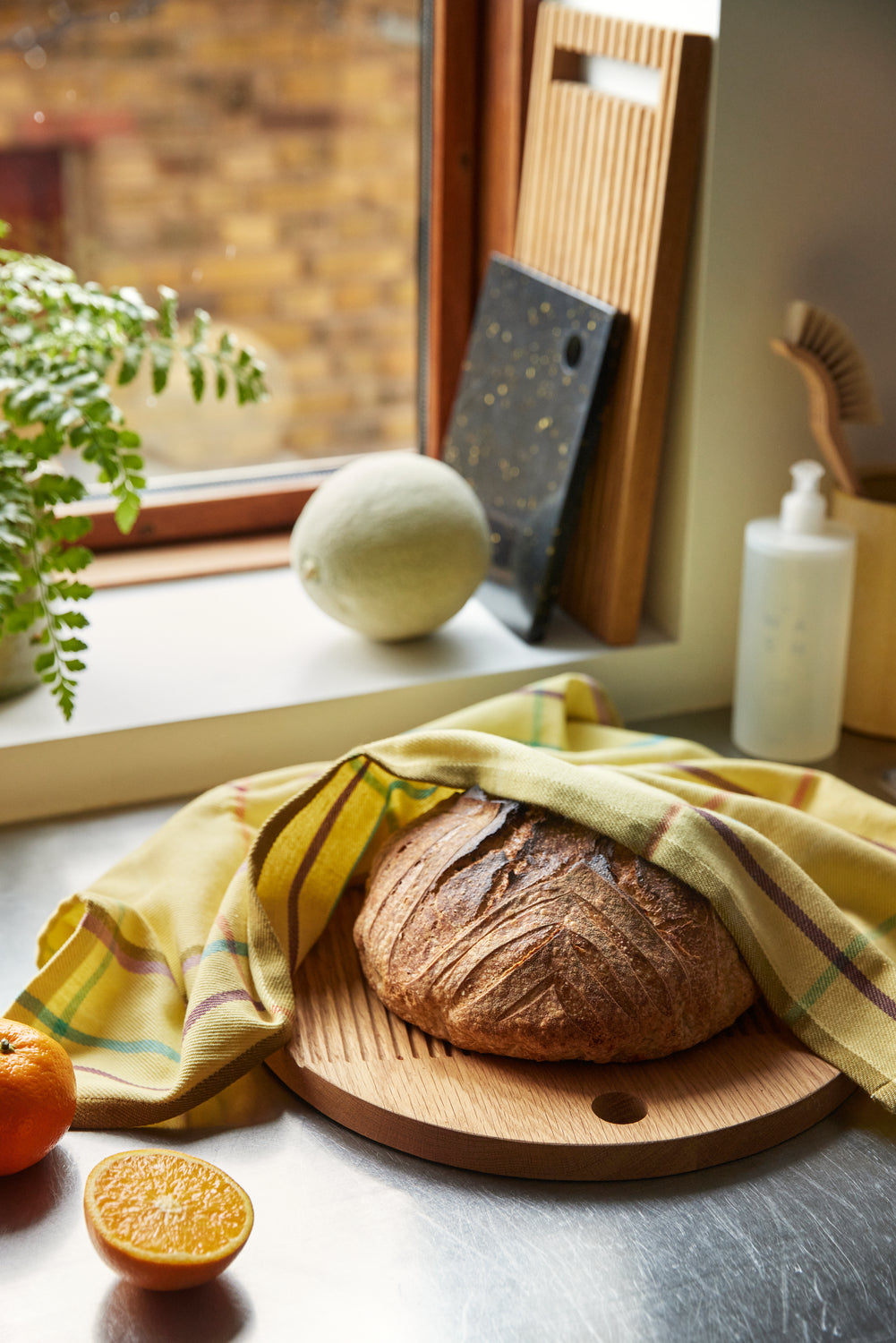 Monarch Cutting Boards Round Natural (set of 2) - ø33xh2, ø40xh2cm