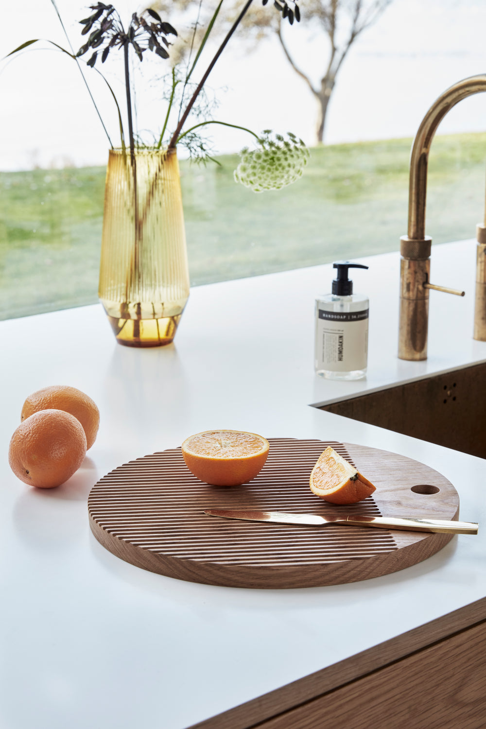 Monarch Cutting Boards Round Natural (set of 2) - ø33xh2, ø40xh2cm