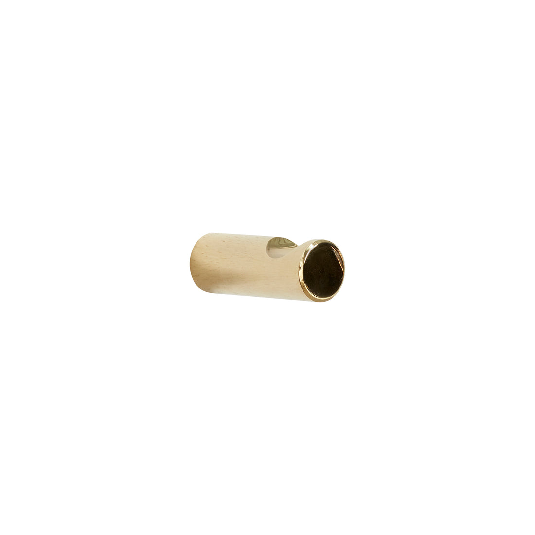 Dot hook brass color - ø2x5cm