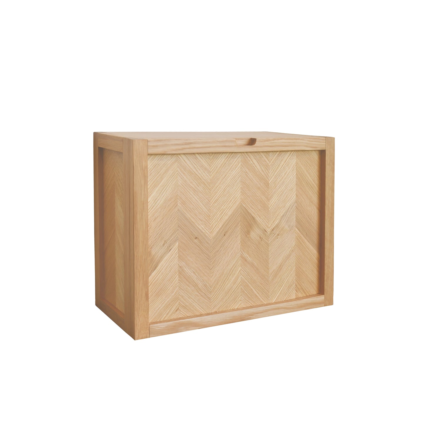 Herringbone Shoe Cabinet Natural - 22x50xh40cm