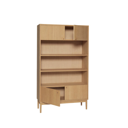 Prime Bookcase Natural - 100x35xh170cm
