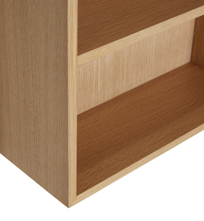 Kappu Bookcase Natural - 40x15xh100cm