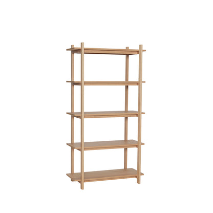Epoch Bookcase Natural - 80x39xh150cm
