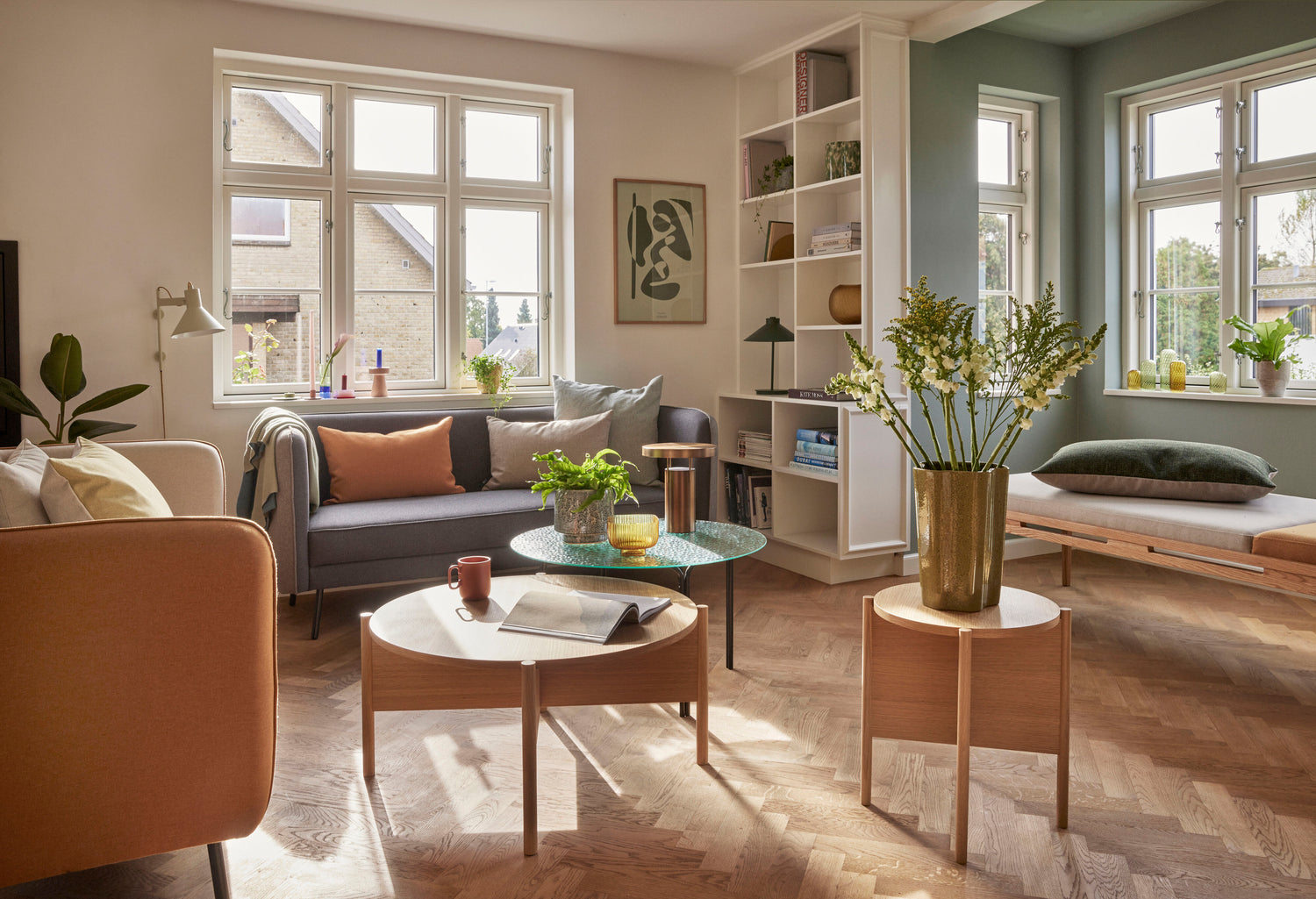 Heritage Coffee Table Natural - ø86xh40cm