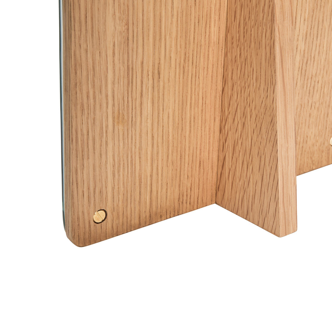 Smize table mirror nature - 25x9xh30cm