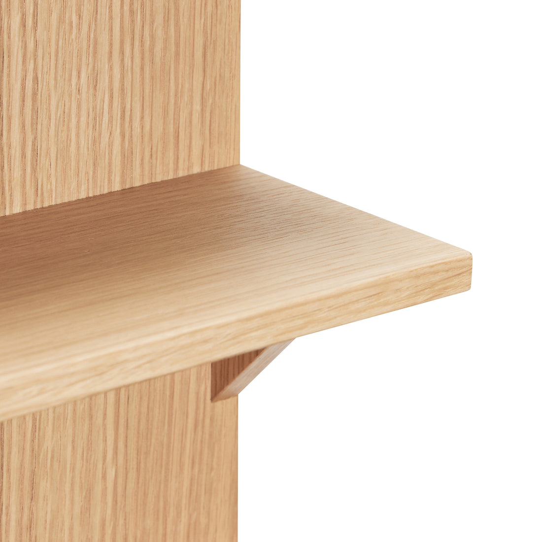 Straight Bookcase Natural - 40x14xh54cm