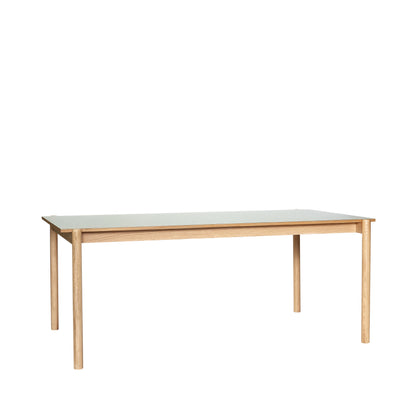 Oblique Dining Table Rectangular Gray - 190x107xh75cm