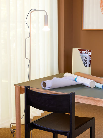 Oblique Dining Table Rectangular Olive Green - 190x107xh75cm