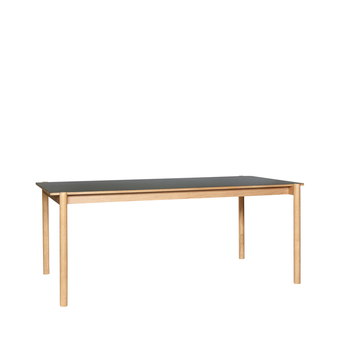 Oblique Dining Table Rectangular Black - 190x107xh75cm
