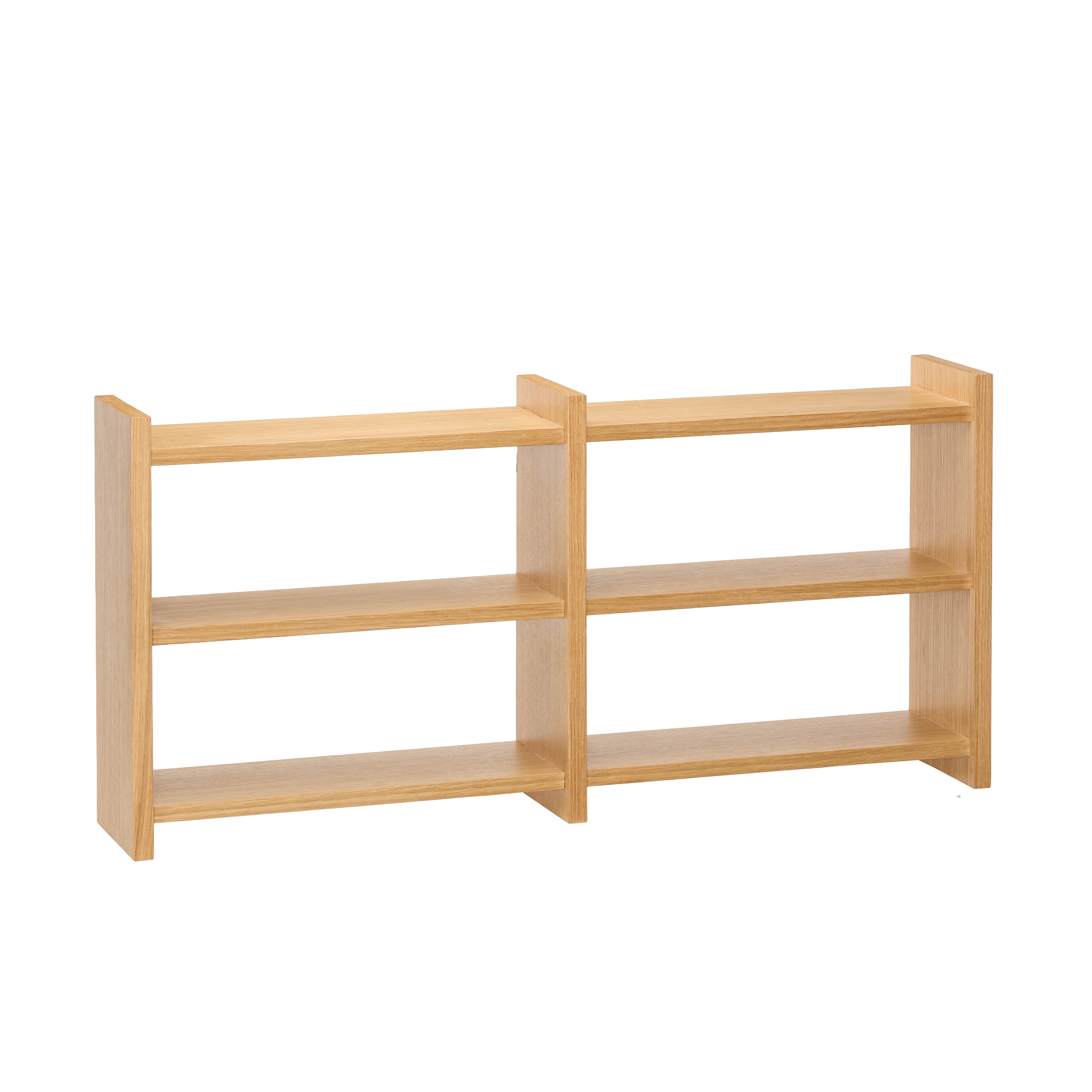 Kant Bookcase Natural - 85x15xh40cm