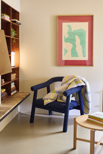 Four Coffee table Natural (set of 2) - ø68xh42cm, ø48xh55cm