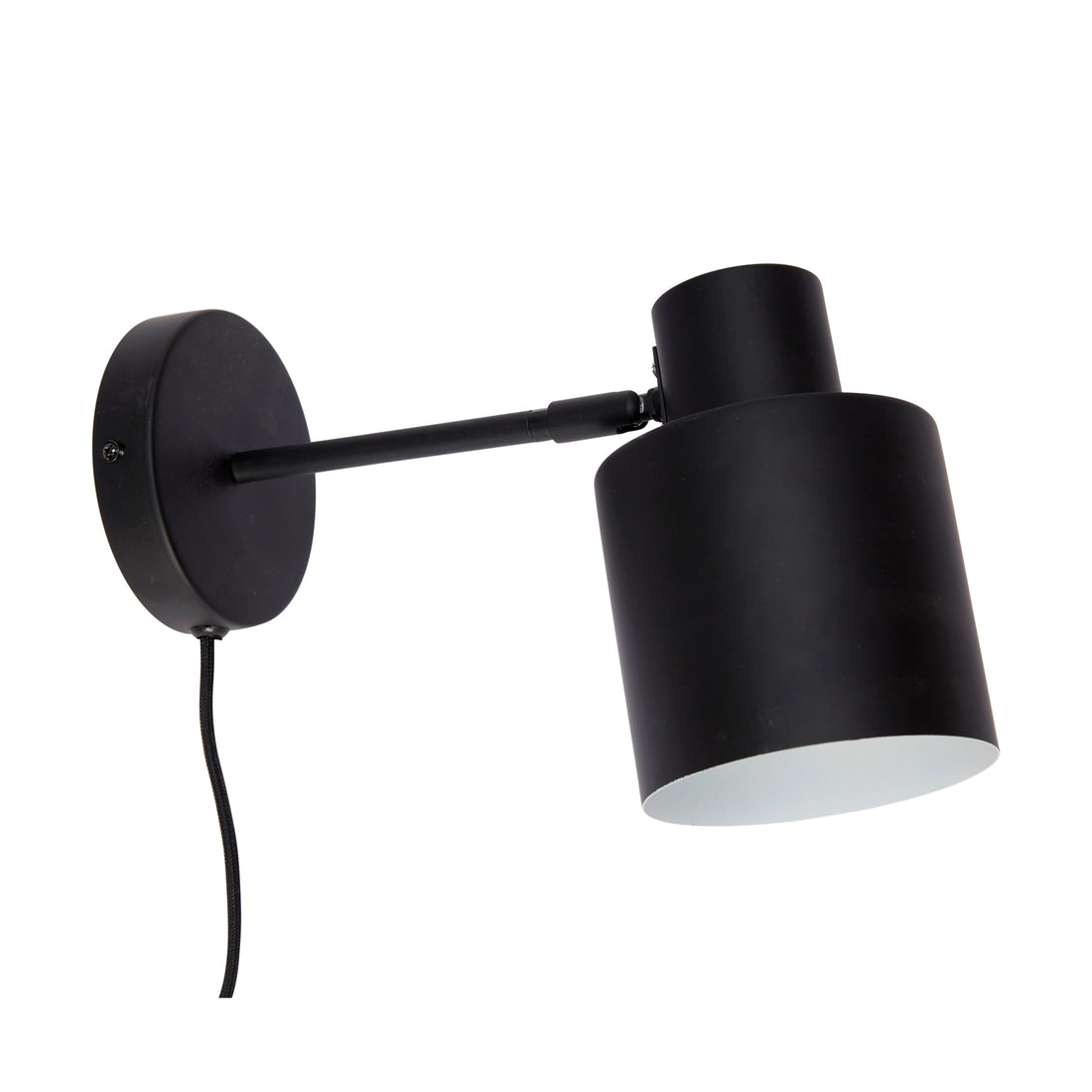 Fuse wall lamp black - 29x12xh17cm, E27/15W
