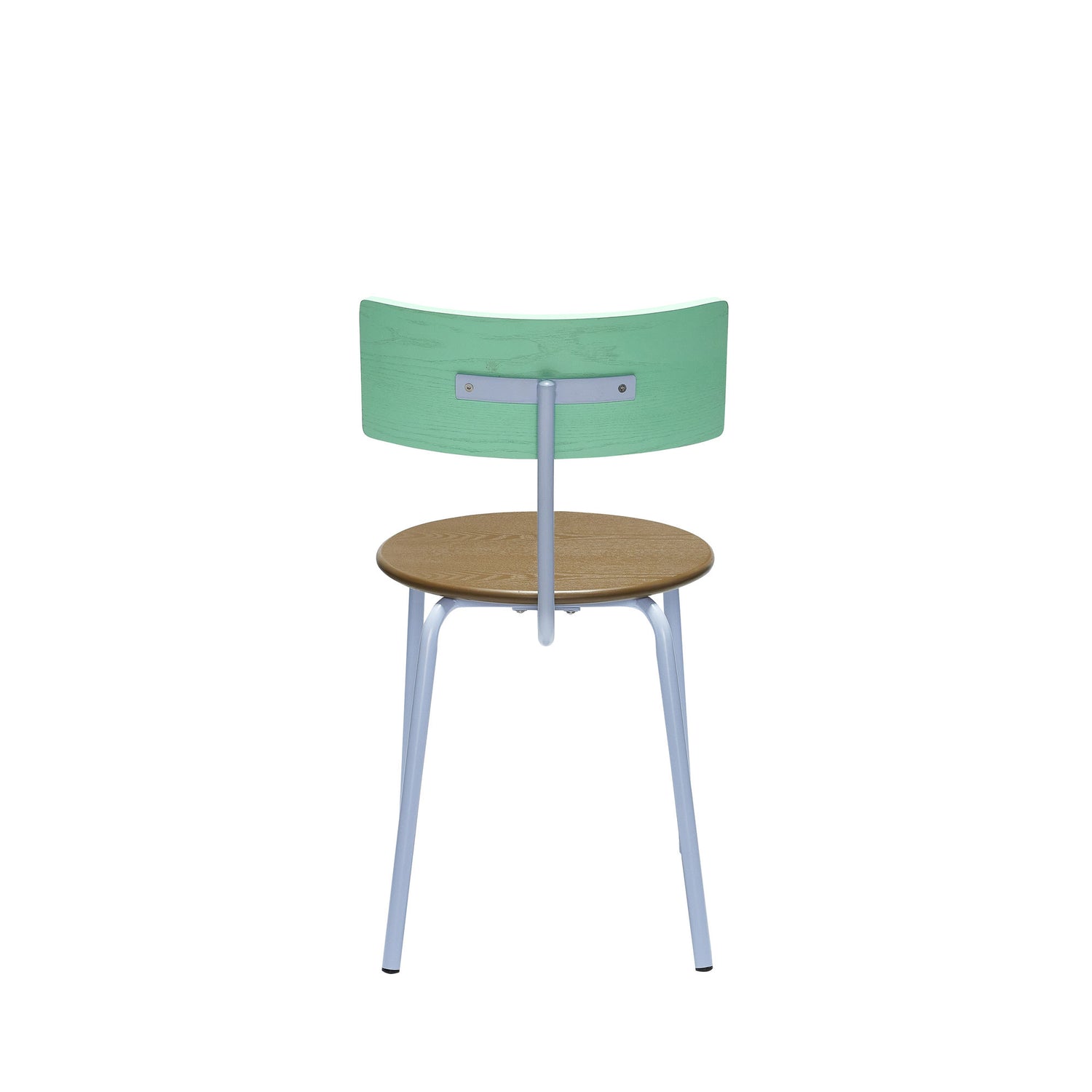 Hübsch Koi dining chair brown/green/purple