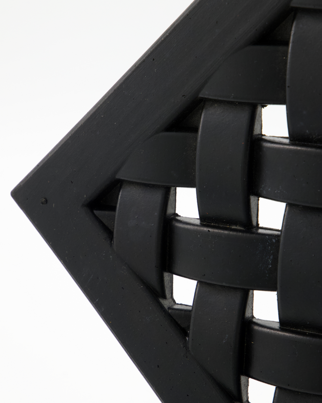 Doormat, HDBraid, Black 60x40 cm