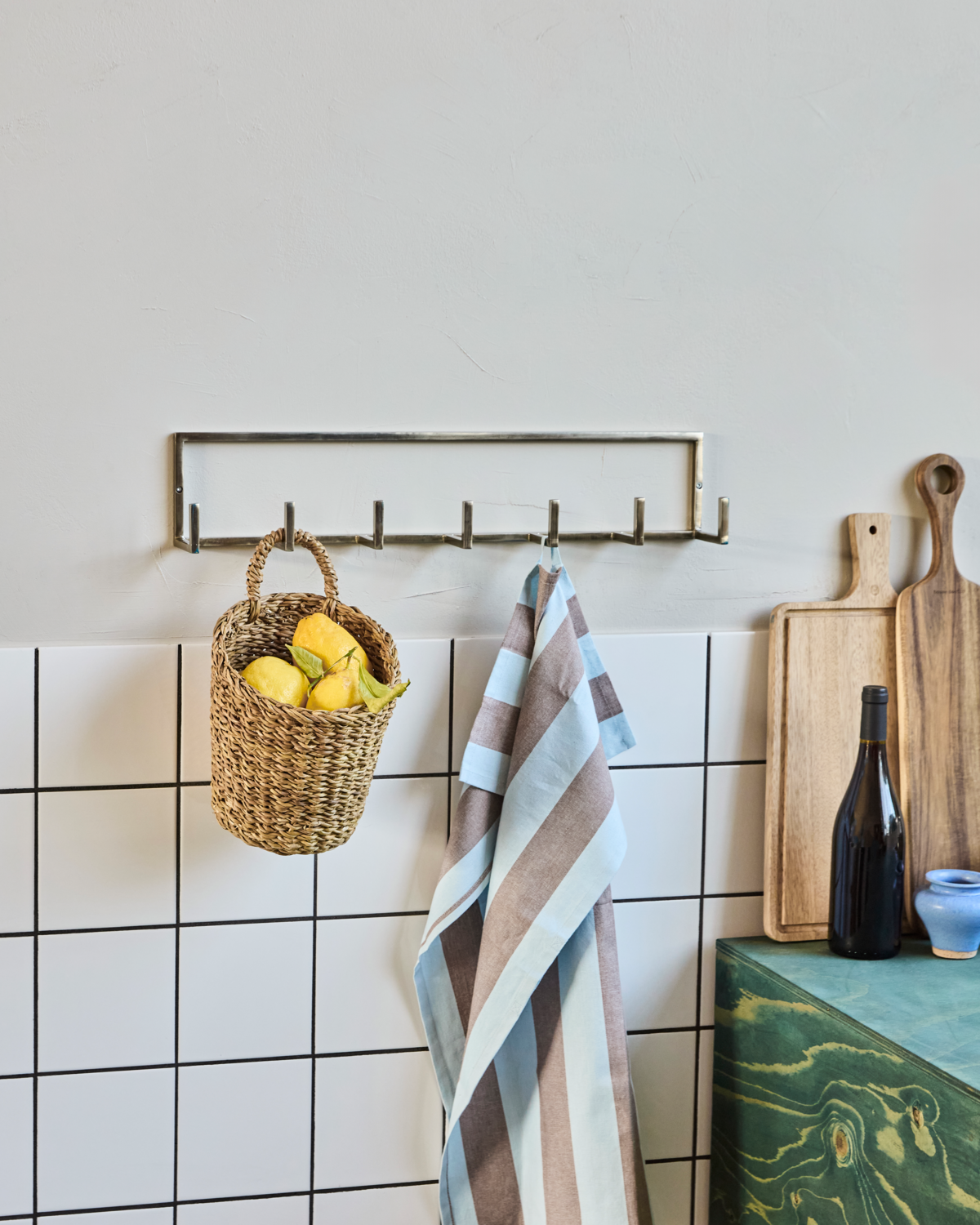 Coat rack, HDRack, Silver finish