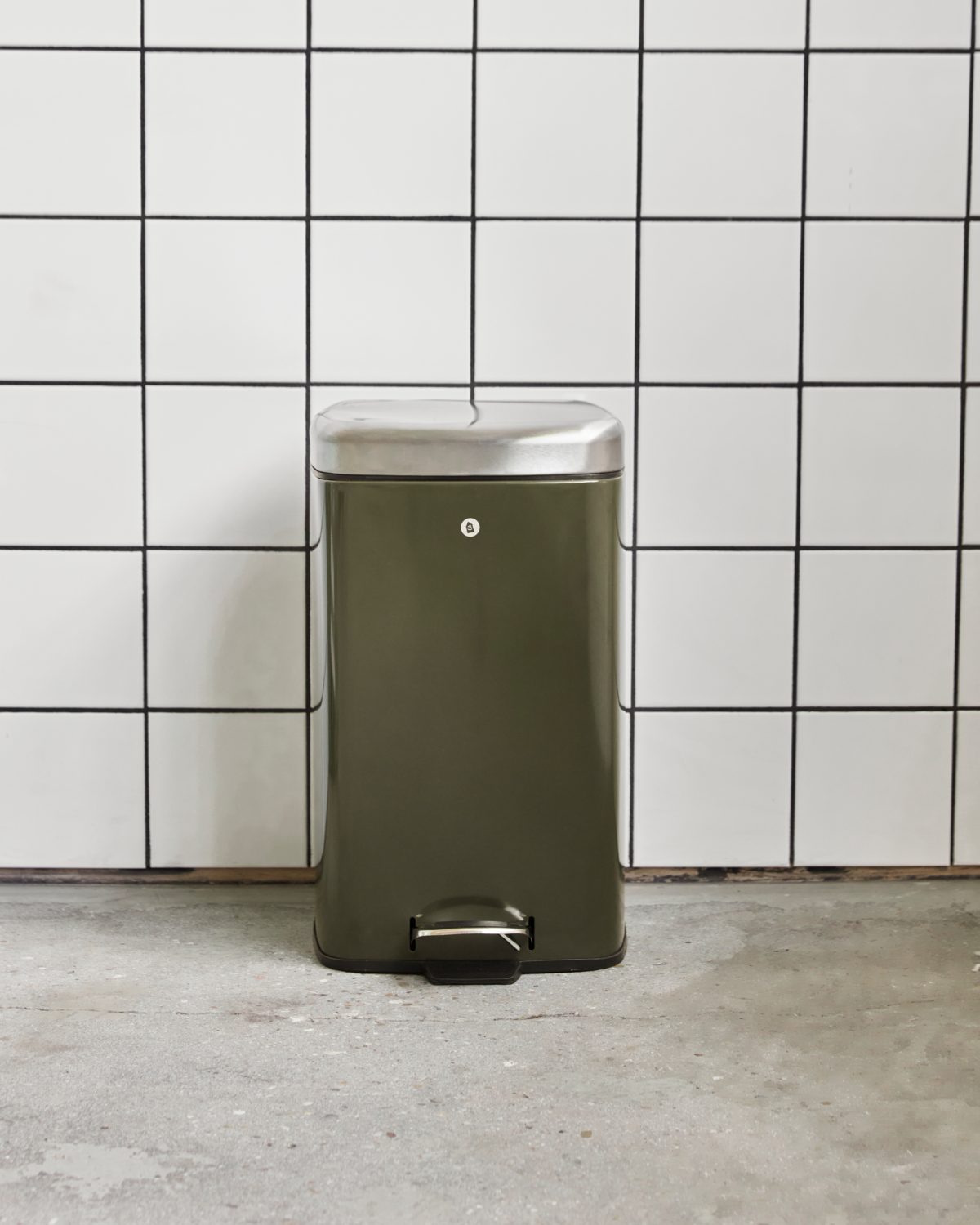 Trash can, HDBlack, Green