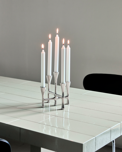 Candlestick, HDTristy, Silver finish