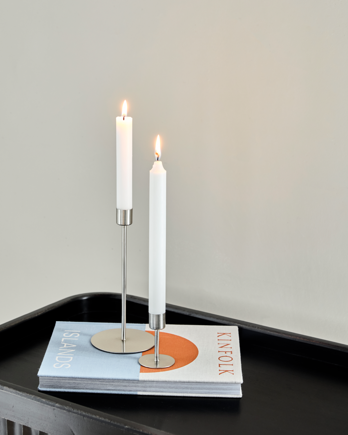 Candlestick, HDAnit, Silver finish