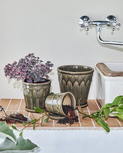 Flower pot, HDCora, Grey