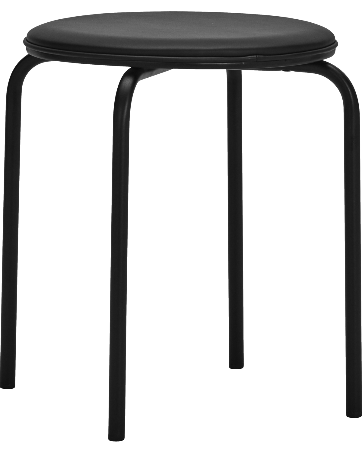 Stool, HDPova, Black